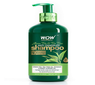 Best anti dandruff shampoo with green tea & tea tree